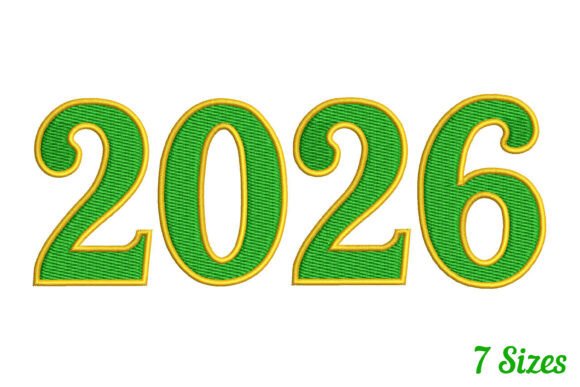 2026 Happy New Year: A Bold Embroidery Design Review