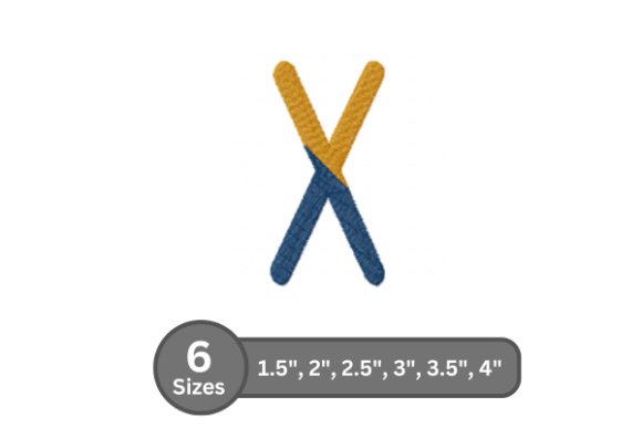 Chalk Split Alphabet -X: A Holiday Design Review