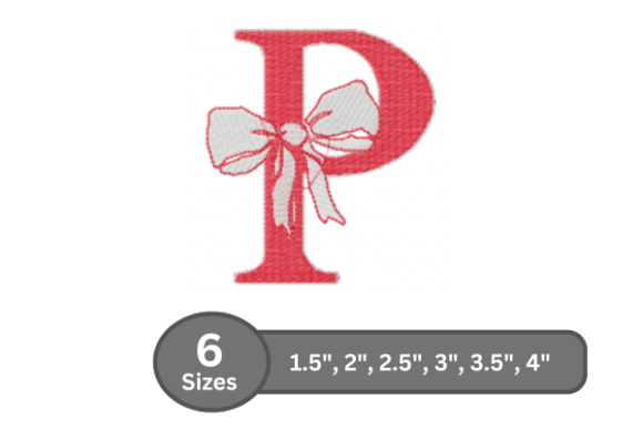 Cherry Knot Alphabet - P: Holiday Embroidery Review