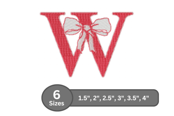 Cherry Knot Alphabet - W: Embroidery Review