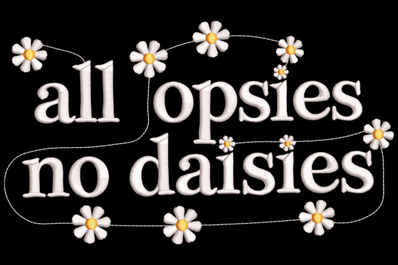Funny Quote Floral: A Designer’s Stitch Test