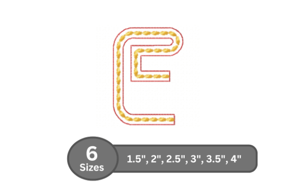 Reviewing Rope Twist Alphabet -E for Custom Gifts