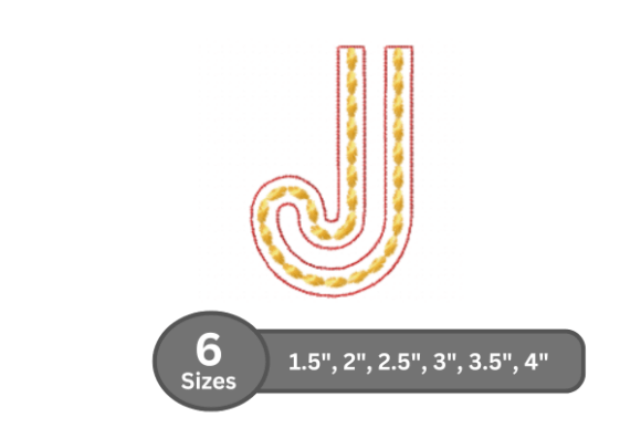 Rope Twist Alphabet - J: A Designer’s Apparel Review