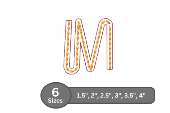 Rope Twist Alphabet -M: A Designer’s Merch Review