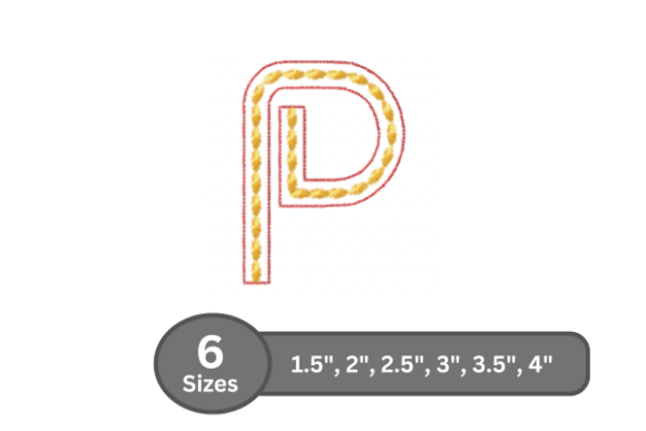 Rope Twist Alphabet -P: A Designer’s Review