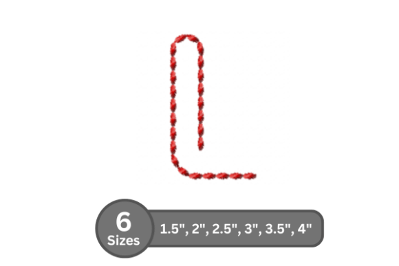 Soft Cord Alphabet -L: A Craft Fair Review