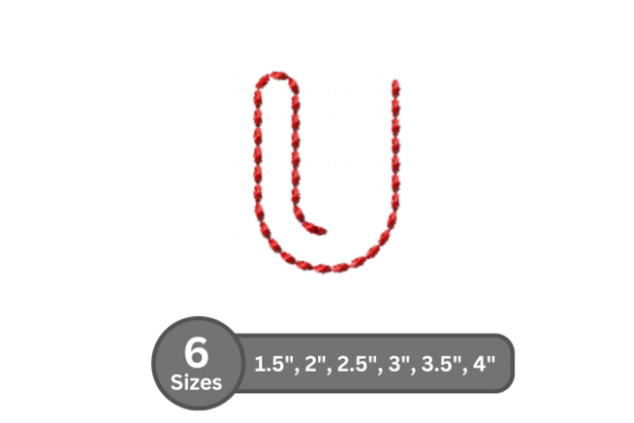 Soft Cord Alphabet -U: A Craft Fair Review